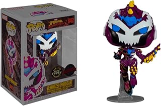 Funko Pop! Spider-Man Maximum Venom Venomized Ironheart GITD Glow in The Dark Chase Exclusive Bobblehead 842