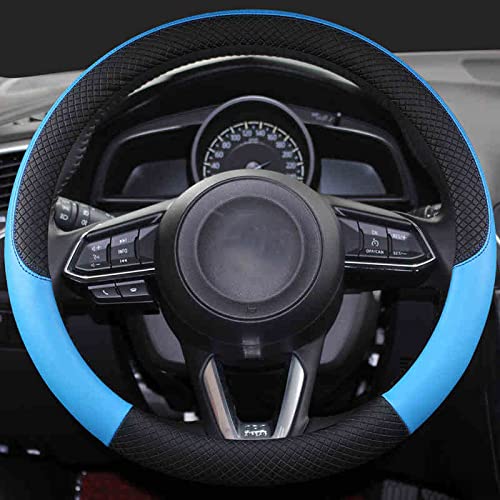 para Citroen C3/C3 Picasso Aircross Lumiere Pluriel DS3 DS5, 9 Colores, Protector para Volante de Coche, Cuero PU, Antideslizante, Accesorios para automóviles Cover