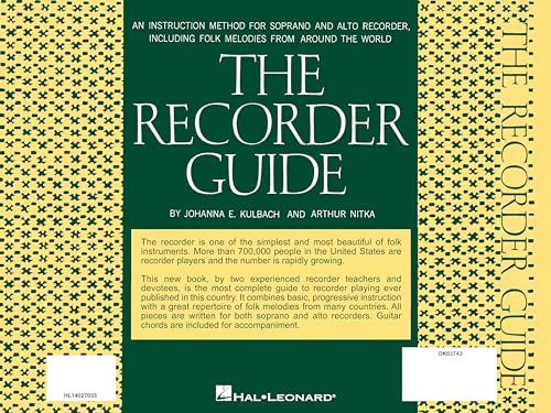 image for Music Sales The Recorder Guide – Instruction Method for Soprano and 