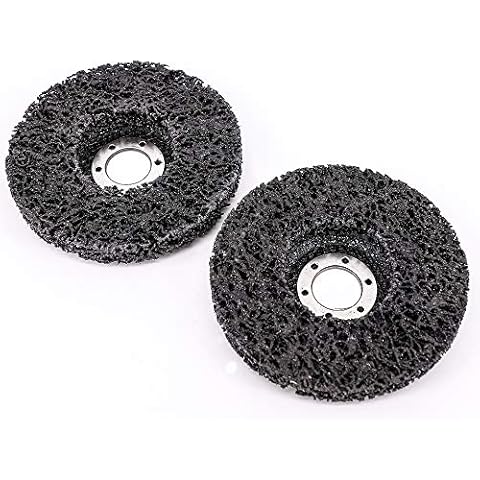 2 Pcs Paint Rust Remover Grinder Wheel DISC for 115MM X 22.2MM Angle Grinders olycarbide Abrasive Disc Cover