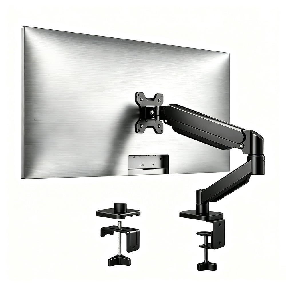 Braccio Supporto Singolo Monitor per Schermo 13-32" VESA 75x75/100x100