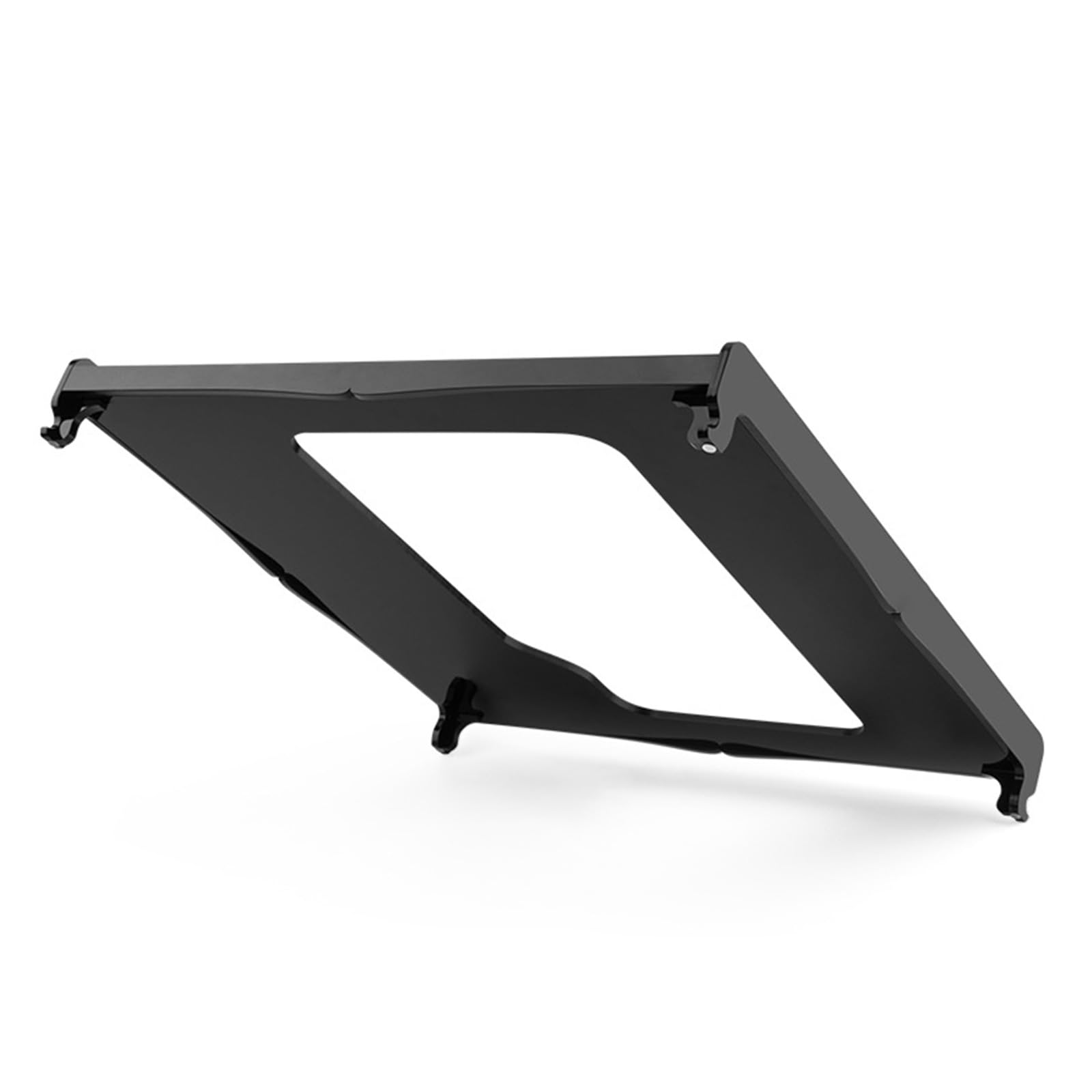 Base brillante de 5 mm de grosor con patas de silicona antideslizantes para accesorios de tocadiscos AT-LP60XBTBK, soporte duradero, elegante y estable para una calidad de sonido óptima