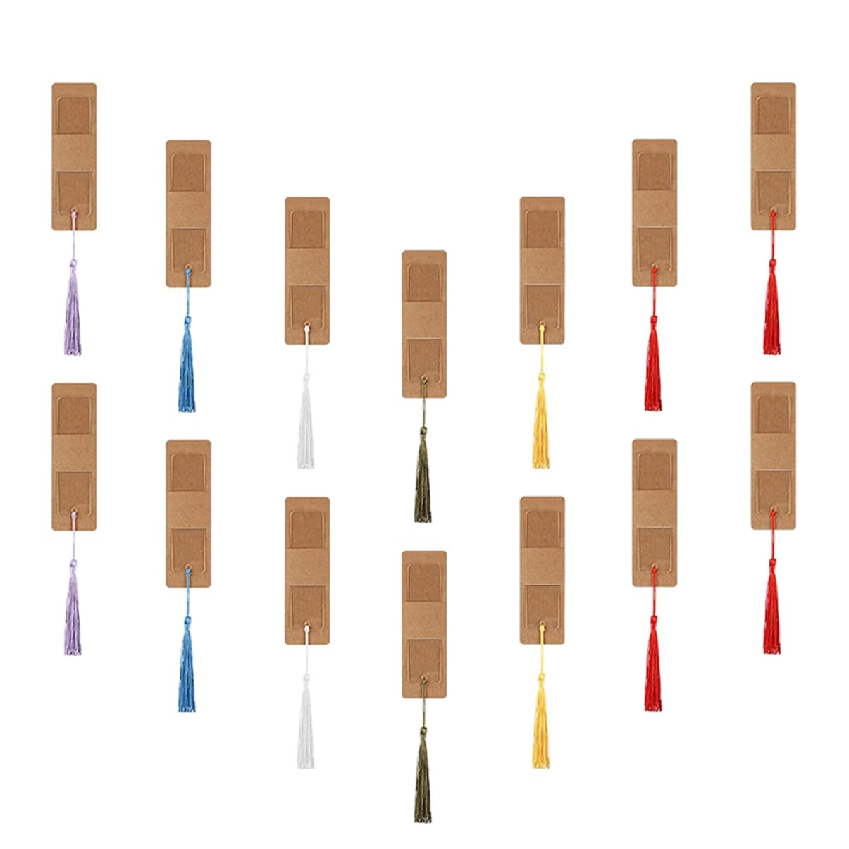 DOITOOL 120 Set Segnalibri Acrilici Vuoti con Nappe Segnalibri Creativi per Amanti Dei Libri per Progetti Te e Regali
