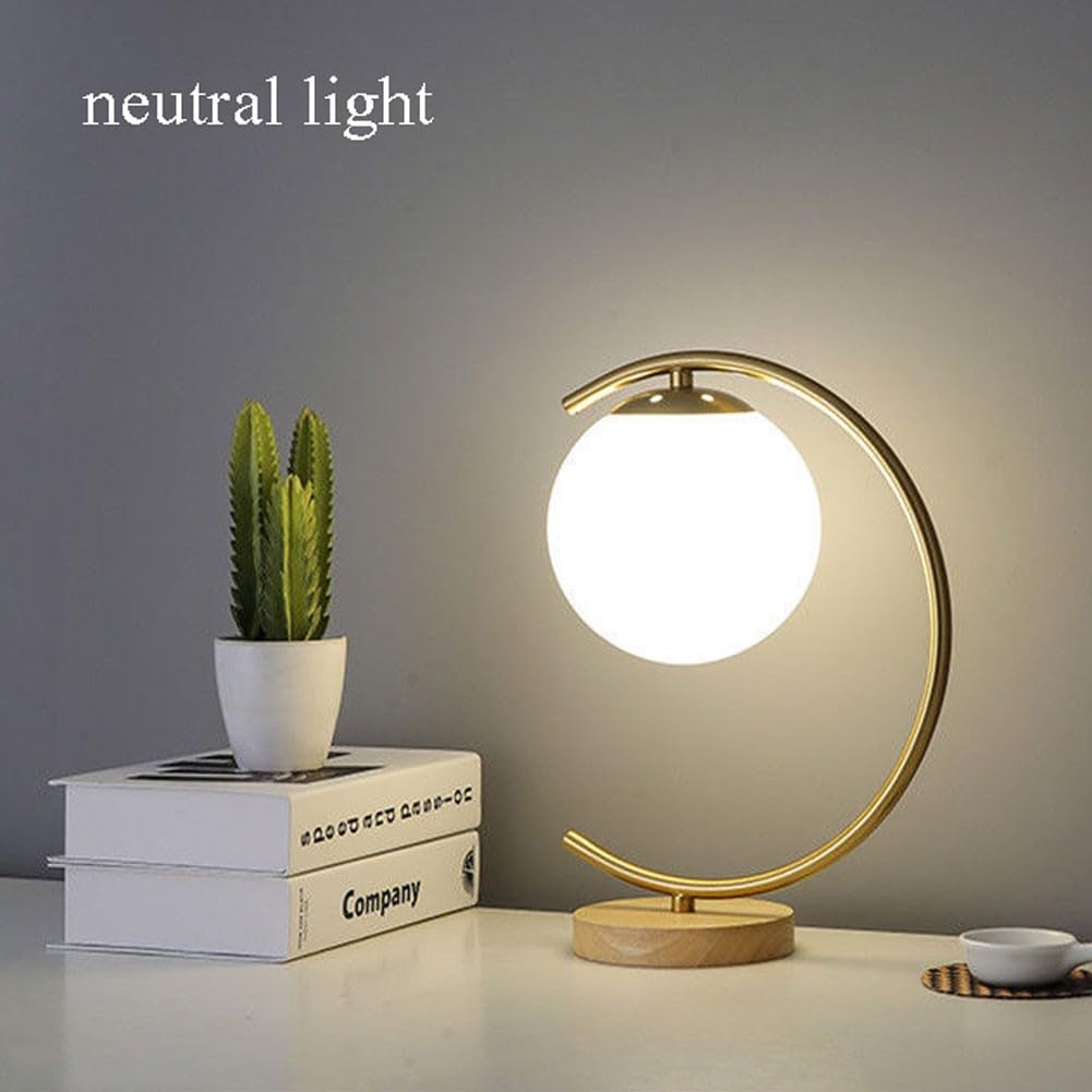 Luce Notturna Lampada da Comodino per Camera da Letto, Interruttore tattile, Illuminazione a LED a Tre Colori, Adatta per Camera da Letto e Ufficio