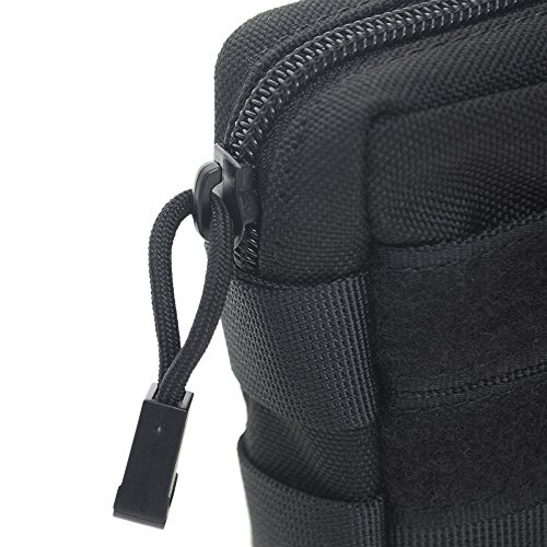 Tactical Molle Pouch, Horizontal Admin Pouch Small Utility EDC Gear Tool Bag - Image 6