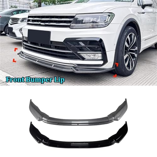Diffuseur split avant pour Tiguan MK2 protégeant le pare-choc avec style - 2