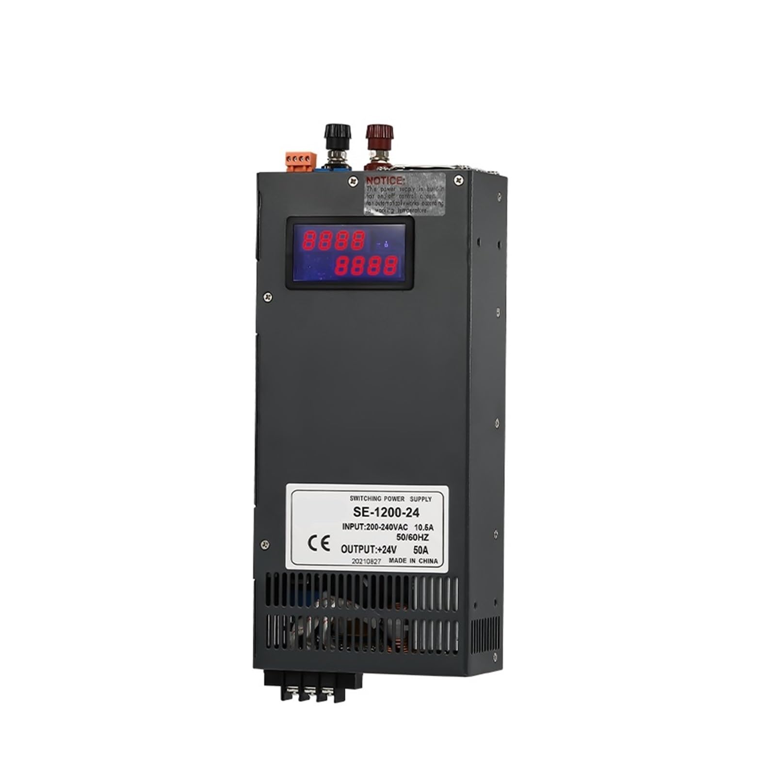 Fuente de alimentación conmutada 1200 W, 0-12 V, 15, 24, 36, 48, 60, 80, 110, 220, 300 CA/CC, 110/220/380 CA, Pantalla Digital Ajustable(0-300v 0-4a-1200w,220VAC)
