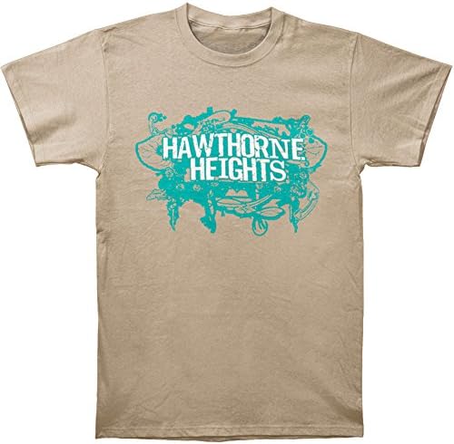 Hawthorne Heights Men's Mess T-Shirt Small Ivory Apparel