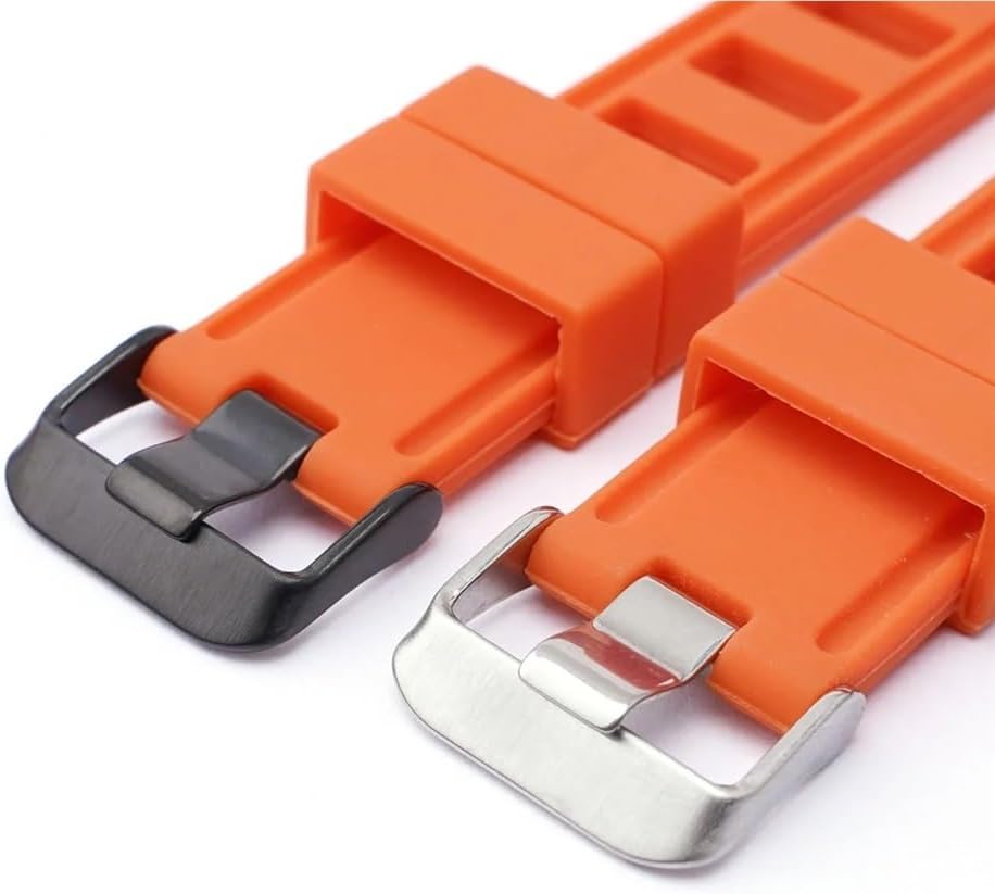 22 20mm Silicone Smart Watch Band For 6 6S 6X 7X 7 Pro 5 5X 5S 3HR 955 Fast Release Strap Wristband(Orange,20MM_SLIVER)