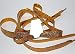 Shimmery 42" Multicolor Solid Flat Shoelaces for Teams Cheer Dance Gifts Sneakers Accessories (Dark Gold # 22)