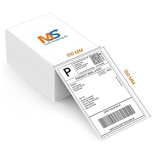 Multi-Shopping 100x150mm Thermo Versandetiketten 500 Stück