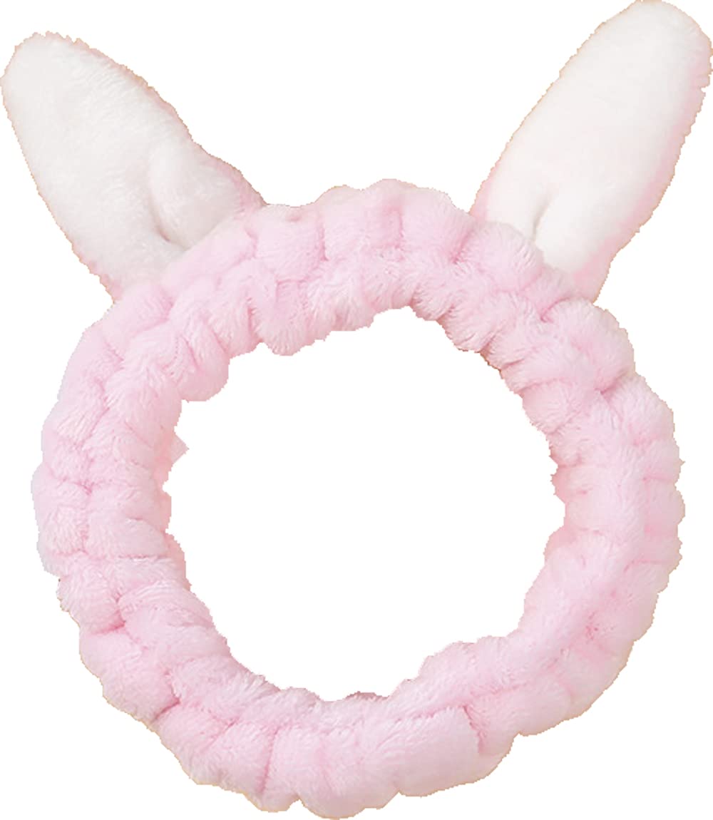 ウサギデザイン ヘアバンド ピンク ピンクのウサギのヘアバンド,女性用,ヘアアクセサリー - AliExpress