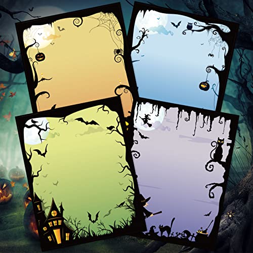Papier à lettre Halloween créatif à offrir pour écrire des invitations de vacances uniques