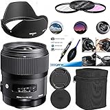 Sigma 35mm F1.4 Art DG HSM Lens for Canon - Deal Expo Accessories Bundle