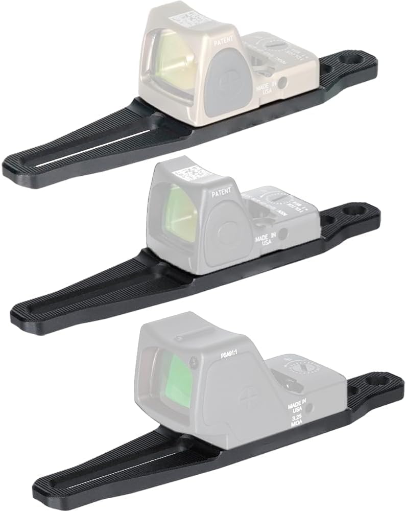 Universal Shotgun Red Dot Mount - Compatible with SxO,RMX，407C, 507C, and Other Miniature Red Dot Sights