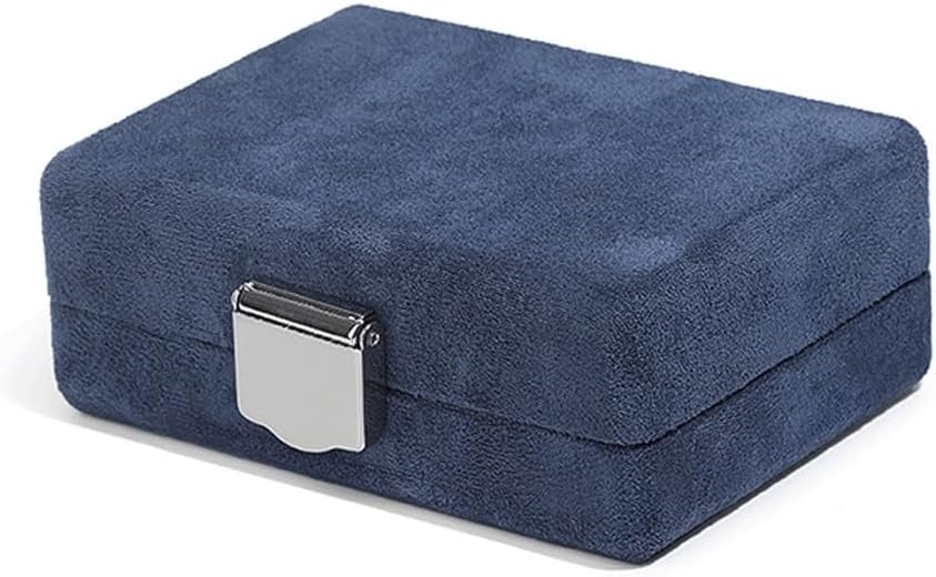 Jewelry Storage Box Earring Necklace Classification Flip Lid(D)