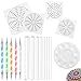 Produktbild Whaline Mandala Rock Punktierung Werkzeuge,18 Stück Dotting Tool Dot painting für DIY Malerei Polymer Nail Art Handwerk Zeichnung Drafting