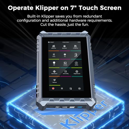 Image of Sovol T500 3D Printer Max Speed up to 500mm /s, Upgraded with 7'' Klipper Touch Screen 300℃ High Temp Hotend 95% Pre-Assembly 49-Point Auto Leveling 19.68 * 19.68 * 19.68in