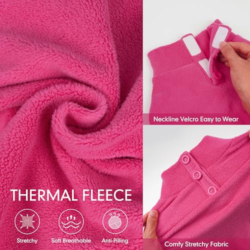 Pijama térmico para perros cyeollo color fucsia miniatura 5