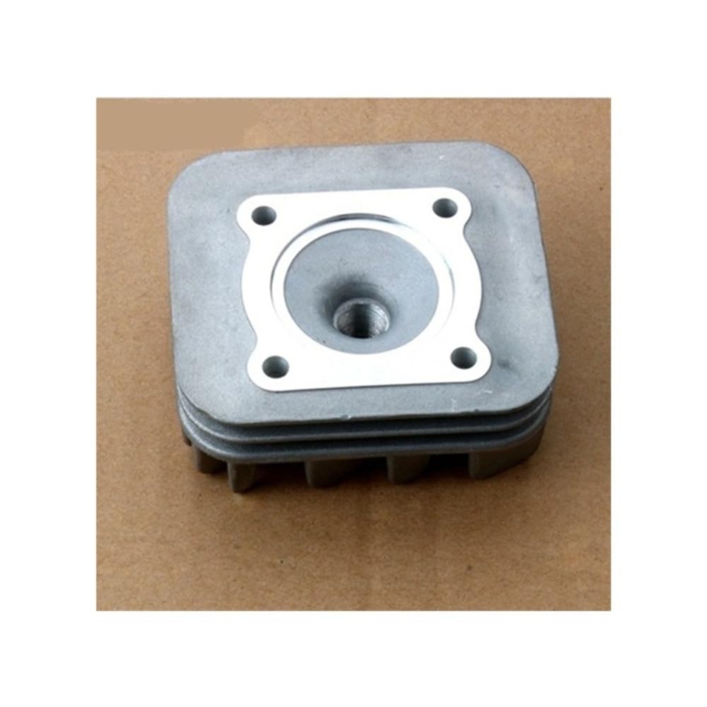 Culata 2T 47mm para cilindro de moto de 70cc compatible con ciclomotor NRG DT