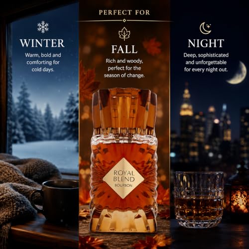 Image of French Avenue Royal Blend Bourbon Eau De Parfum 100ml | Premium Unisex Perfume | Spicy Oriental Fragrance | Long Lasting Luxury EDP for Men & Women
