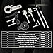 Yuesstloo Camshaft Timing Belt Tool Kit, Compatible with VW Audi Tiguan SEAT Skoda Passat Golf 1.6 2.0 TDI Diesel Engine, Replace T10264 T10265 T10060A 3359 T10051 T10490, with Carrying Case & Gloves