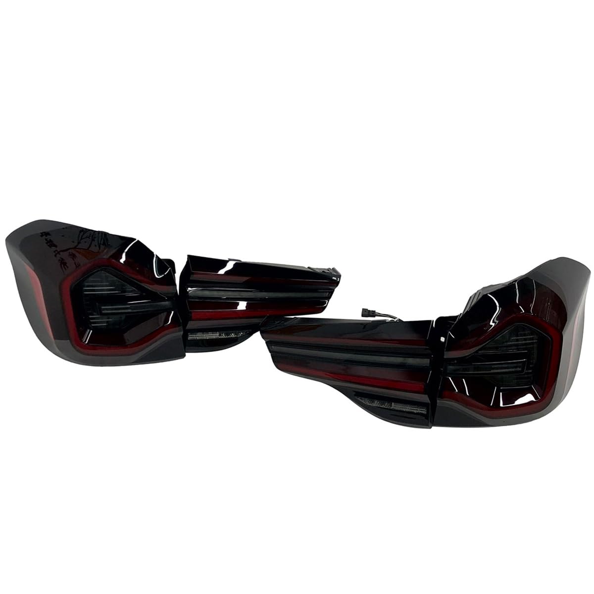 CAMIL Facelift G01 LED Tail Light Old Upgrade New Model Set Fit for BMW X3 XDrive Series Rear Lamp 25i 28i 30i Year 2018-2021, Red