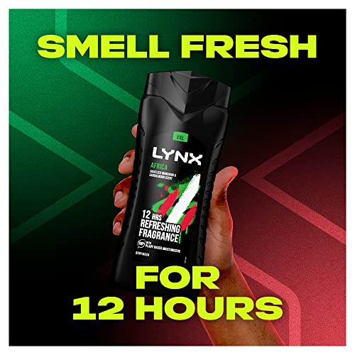 Lynx Africa Shower Gel, 400ml, 400 ml (Pack of 1) - Image 4