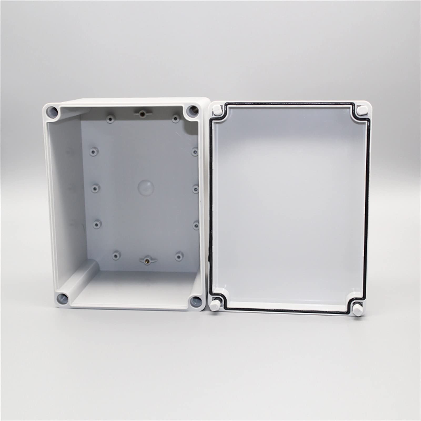 Abzweigkasten, 1 stücke Große wasserdichte Kunststoffbox, 200 * 150 * 100mm Transparente Abdeckung Elektronische Anschlussgehäuse 200 * 200 * 130mm IP67 Projektkoffer