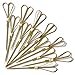 PuTwo Cocktail Sticks Toothpicks Party Supplies 100 Count - Peach Heart