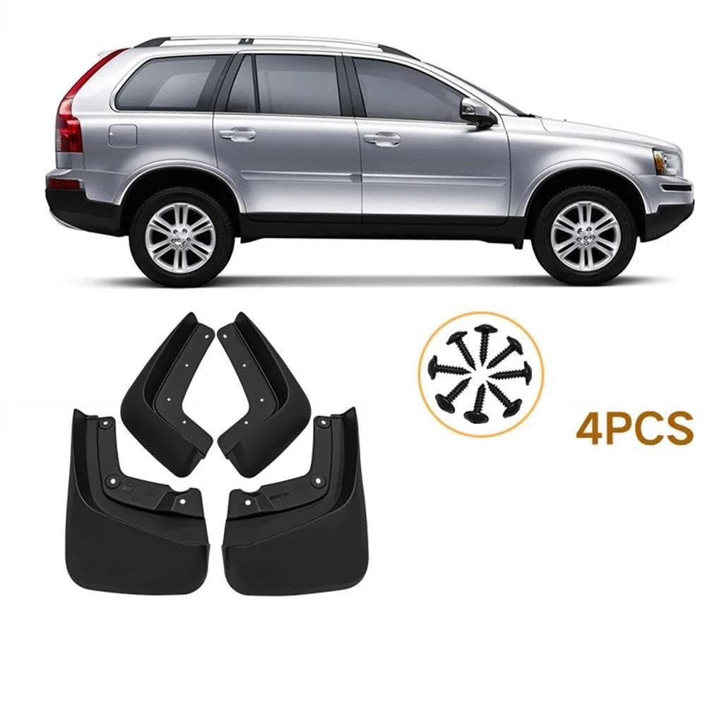 WEFOLCC Schwarzer Kunststoff Für Volvo XC90 2005–2014 Autozubehör 