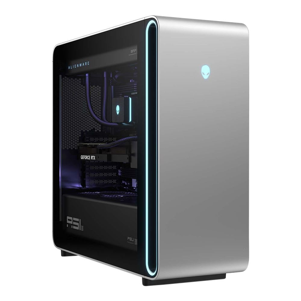Dell Alienware Area-51 AAT2250 Gaming PC - Intel Core Ultra 9 285K (24-Core), NVIDIA GeForce RTX 5080 16GB GDDR7, 32GB DDR5 6400 RAM, 2TB NVMe SSD, WiFi 7, 360mm Liquid Cooling, Windows 11