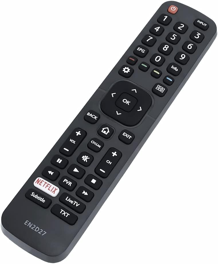 AULCMEET EN2D27 Replacement Remote Control Compatible with Hisense LED OLED TV LTDN50K321 LTDN50K321UWTSEU LTDN40K321UWTSEU LTDN55K720WTSEU LTDN55K321UWTSEU - Image 3
