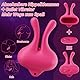Govirt Kaninchen Nippelklammern Nippel Sexspielzeug - Einstellbare Nippel Klemmen Nipple Clamps für Frauen mit 9 Vibrationsmodi