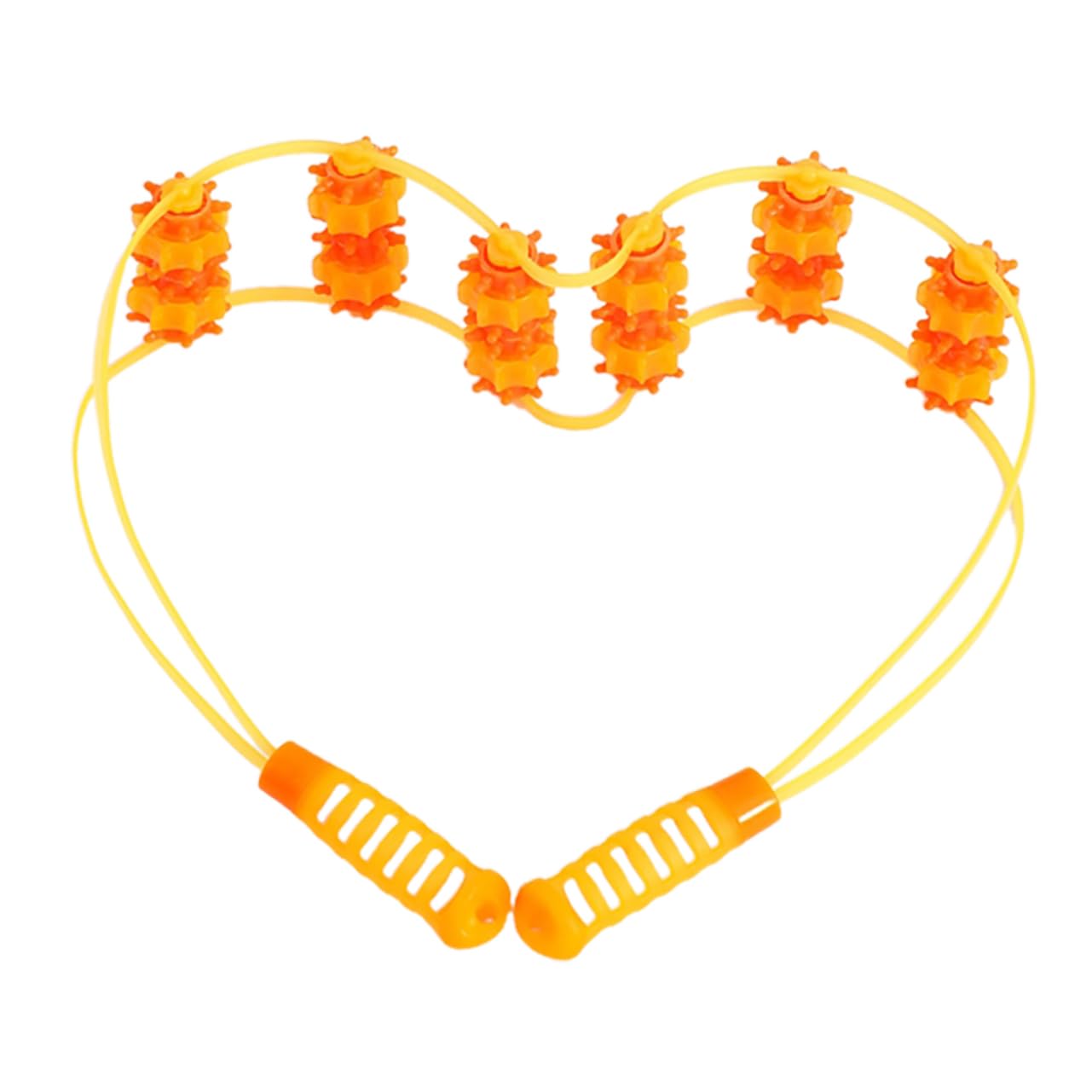 FOMIYES Adjustable Intensity Manual Massager Tool Back Leg Massager Roller 36-Roller for Home Office Muscle Relief and Relaxation