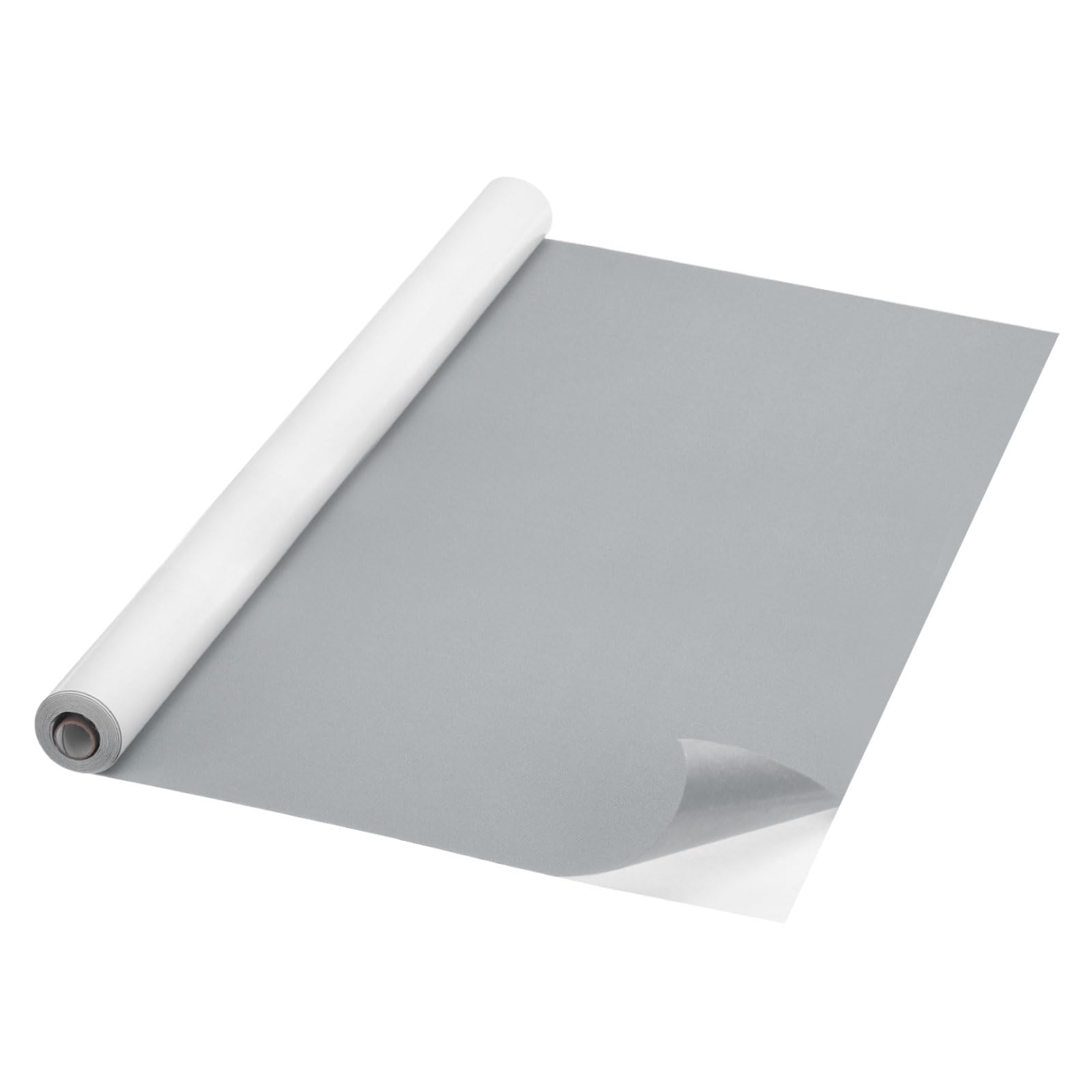 Parches de reparación autoadhesivos, parche de lino para sofá, muebles, silla, ropa, tiendas de campaña, 89 x 200 cm, color gris