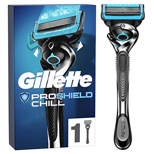 Gillette ProShield Chill Maquinilla de Afeitar Hombre con Tecnología FlexBall