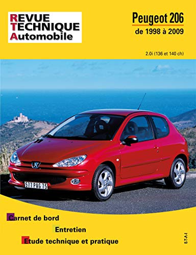 E.T.A.I - Revue Technique Automobile 426 - PEUGEOT 206 - 1998 à 2009 livre En ligne
