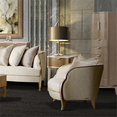 Sillón Curvo Jacquard Blanco Nube miniatura 2