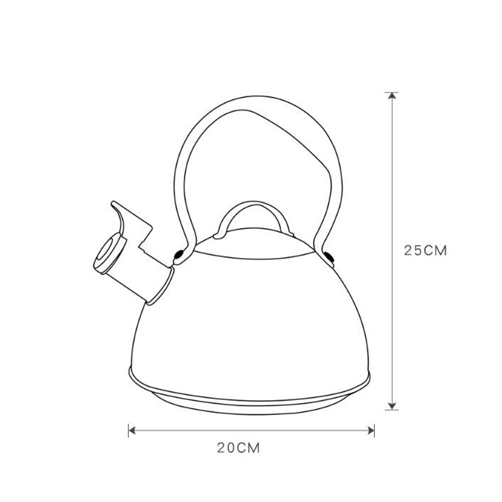 Buy ZLStovetop Kettles 304 stainless steel Kettle Whistling kettle 2