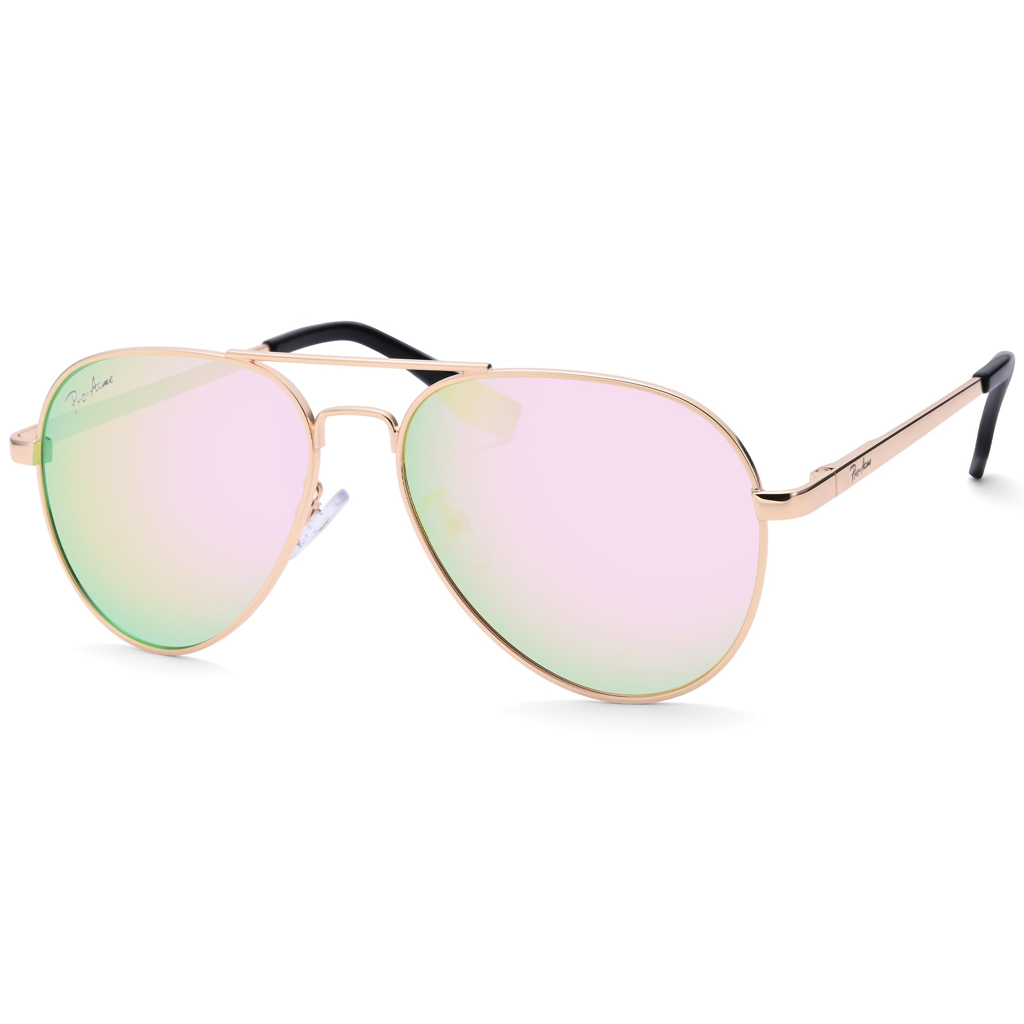 Pro Acme Polarized Aviator Kids Sunglasses for Girls Boys Small Face 52mm