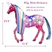 BETTINA Big Magical Lights Unicorn with Colorful Lights&Sounds, Rainbow Mane, Princess Doll Toys, Unicorn Toys Birthday for Girls 3 4 5 6 7 8 Years Old