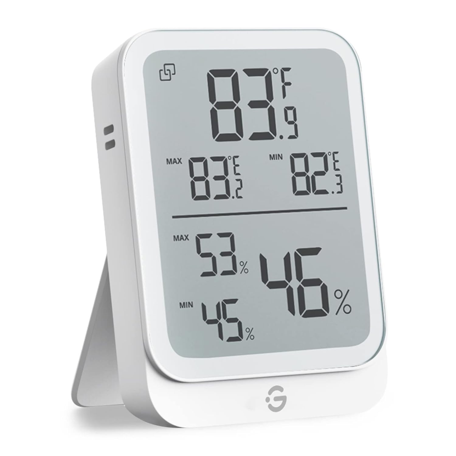 GoveeLife Hygrometer Thermometer, Bluetooth Indoor Room Temperature Monitor