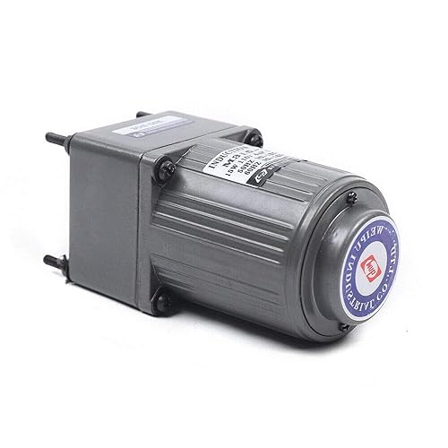 Miniatura 7 de 15W 50K AC110V 27RPM Motor reductor de engranajes variable ajustable con controlador de velocidad para la industria