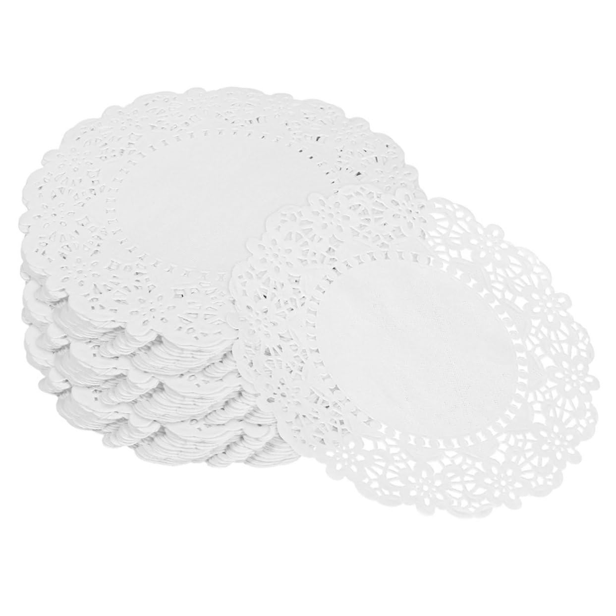 Napperons papier absorbant huile rond anti-gras pour snacks et pizzas nettoyage rapide