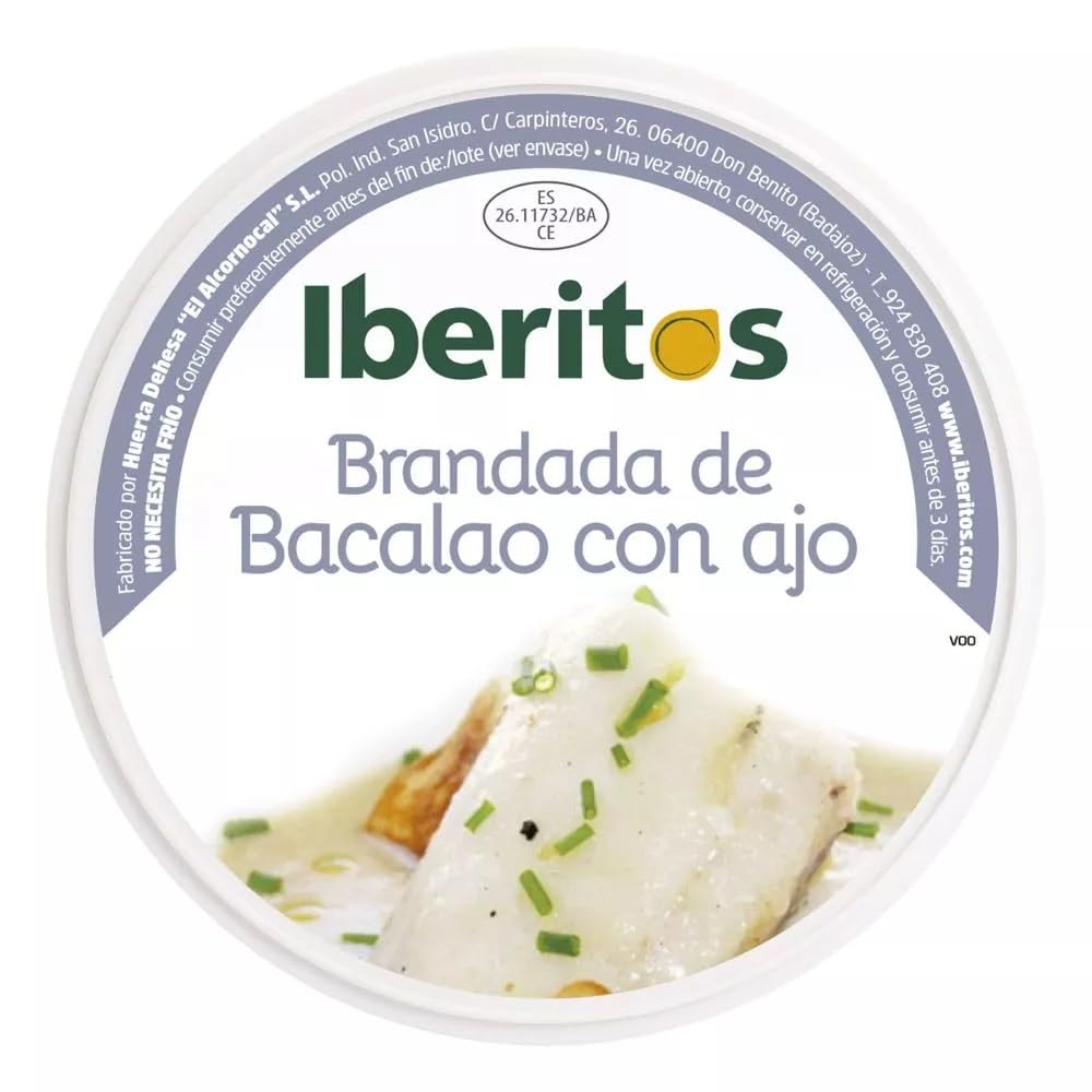 Brandada de Bacalao con Ajo Iberitos