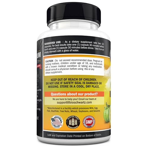 BioSchwartz Garcinia Cambogia Weight Loss Pills