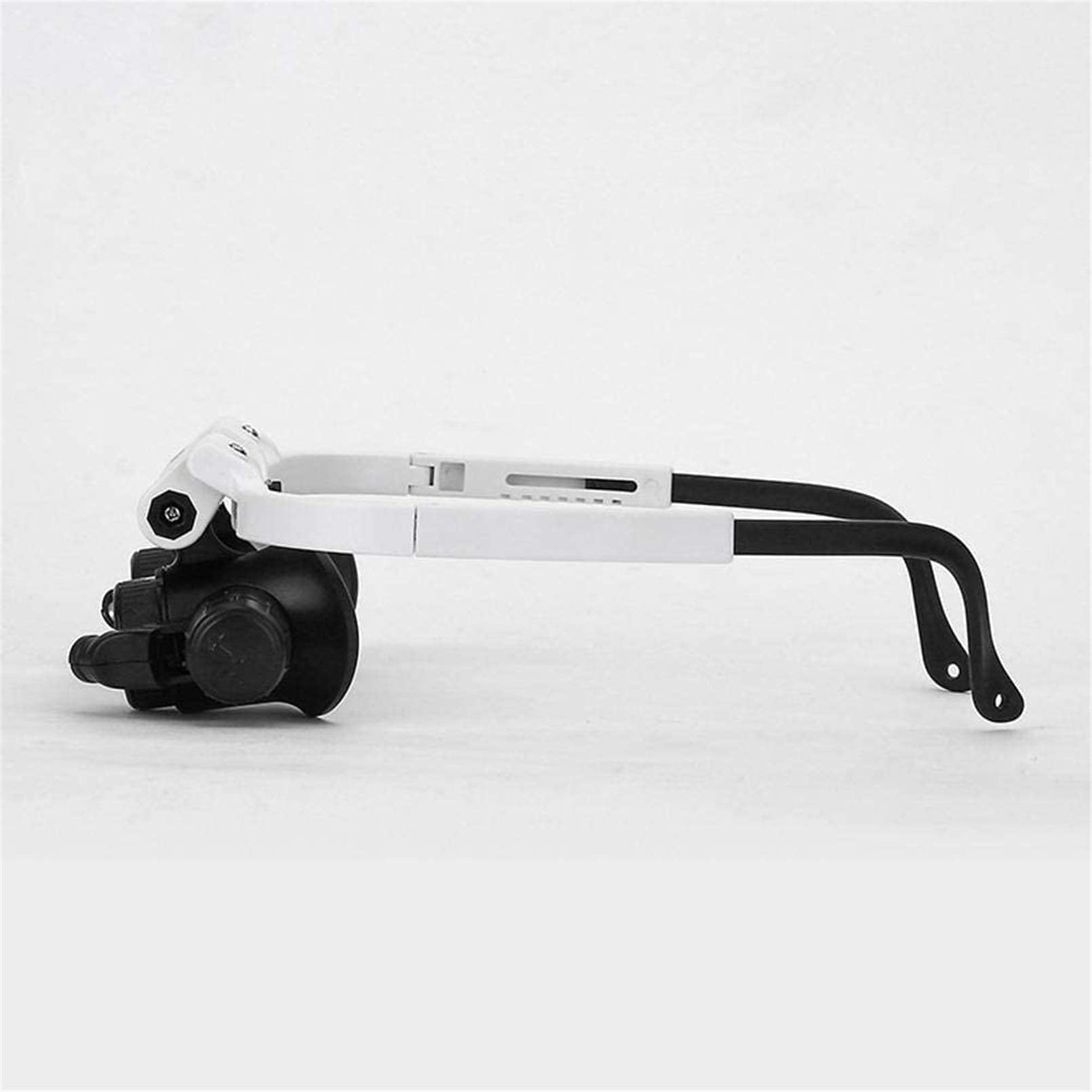 Stirnbandlupe, Handlupe, Kopflupe, Stirnbandlupe Mit LED-Beleuchtung 8X, 15X, 23X Lupe Für Uhrmacher, Schmuckhersteller.