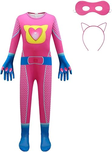 Miniatura 9 de Lindo disfraz de cosplay de gatitos con máscara y diadema para 3-10 años