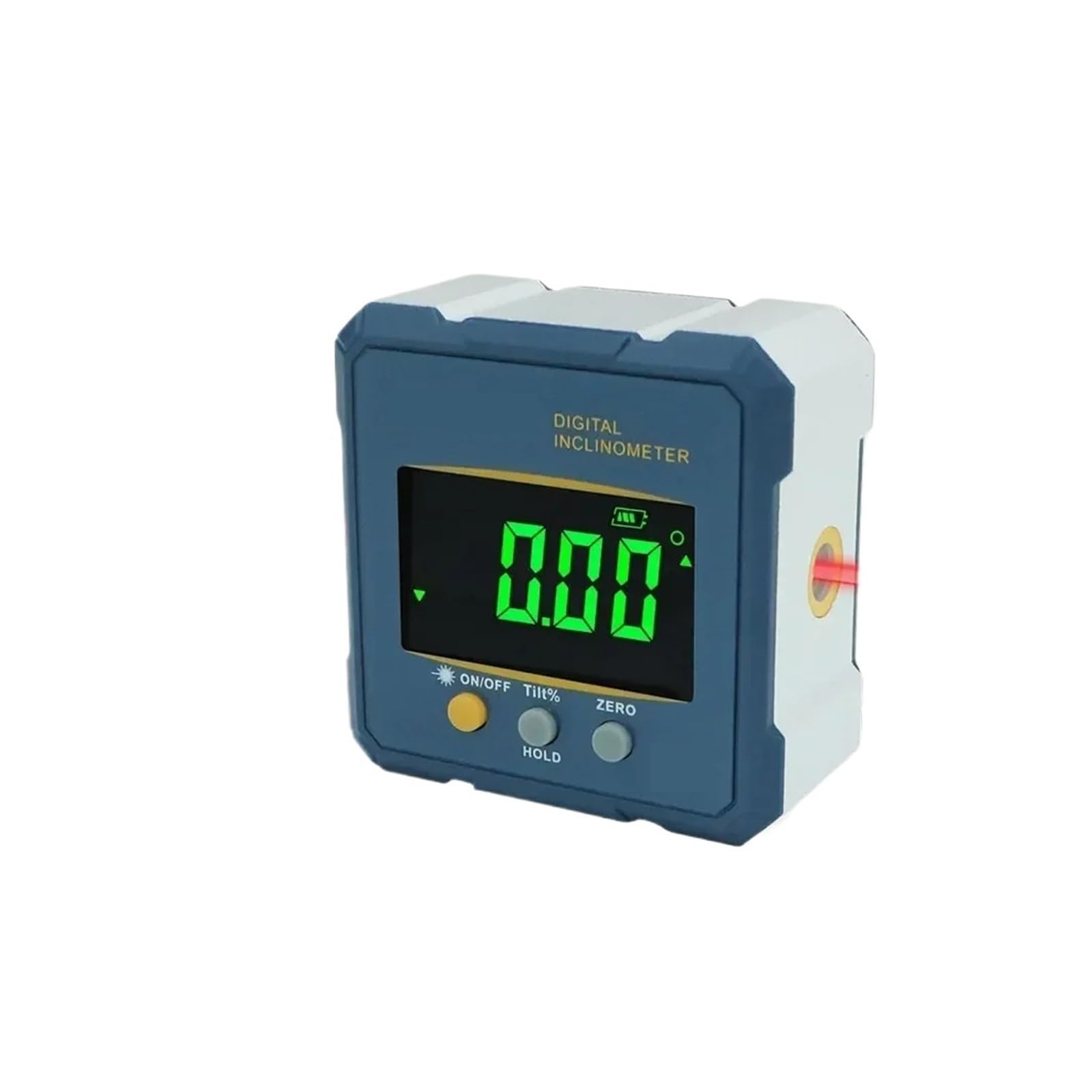 Misuratore di angolo digitale, inclinometro a cubo magnetico a 4 lati con retroilluminazione